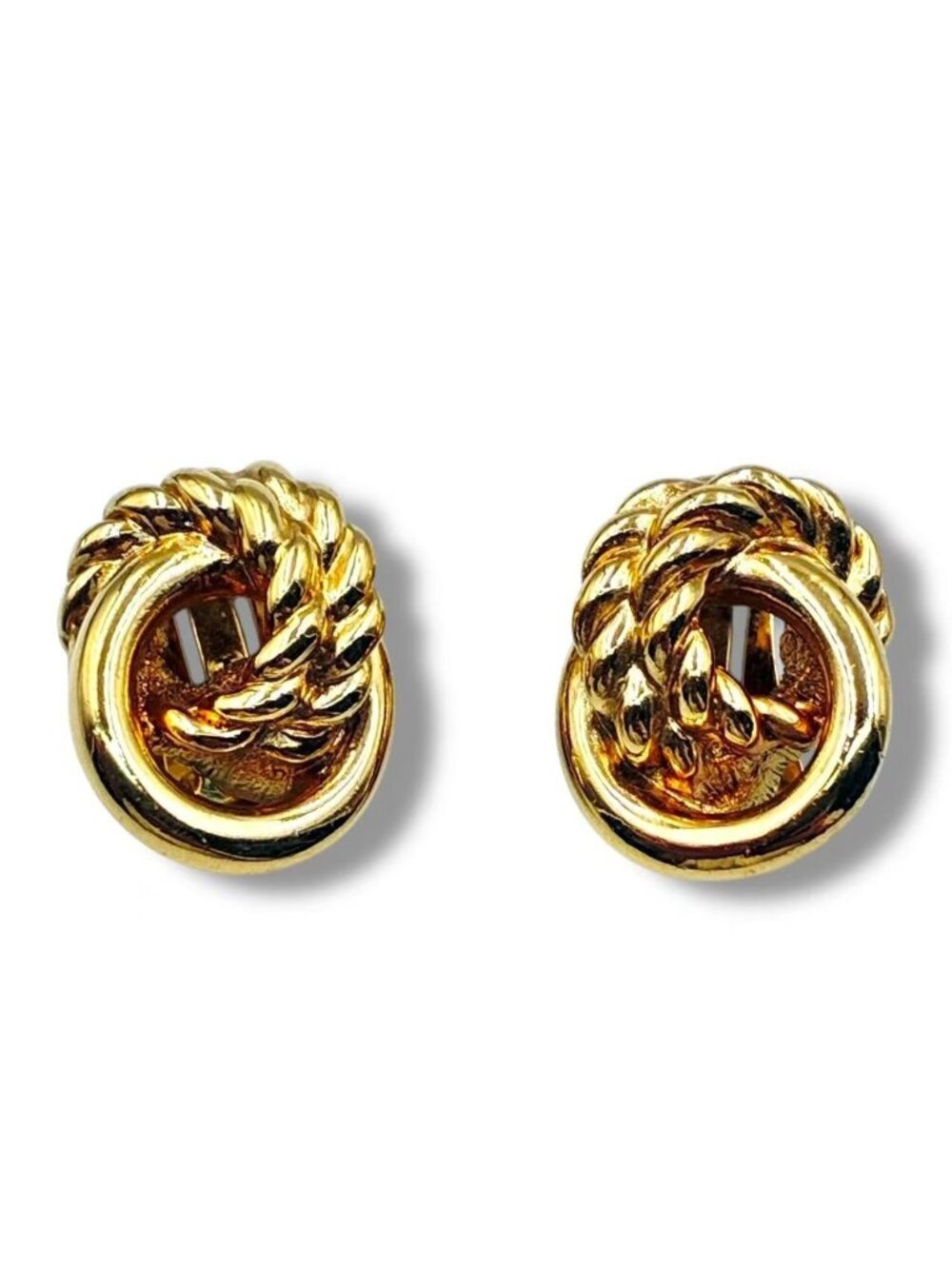 Dior Earrings Gold - Picture 1 of 3
